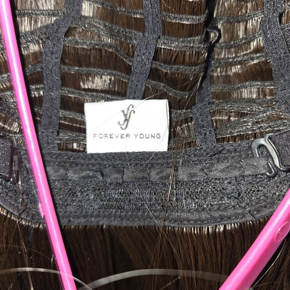 Forever Young Shoulder Length Brown Wig, Cap, Stand, Care Kit And Hot Comb - Picture 5 of 11